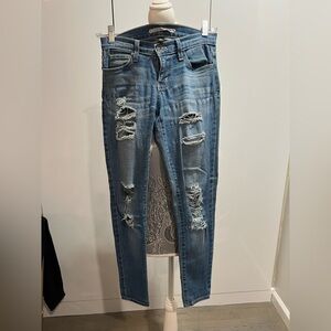 Flying Monkey Distressed Skinny Jeans Women’s Size 25